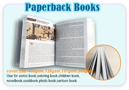 Children's paperback book printing