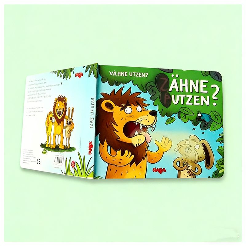 Custom Board Cardboard Books Printing Services for Children Babies