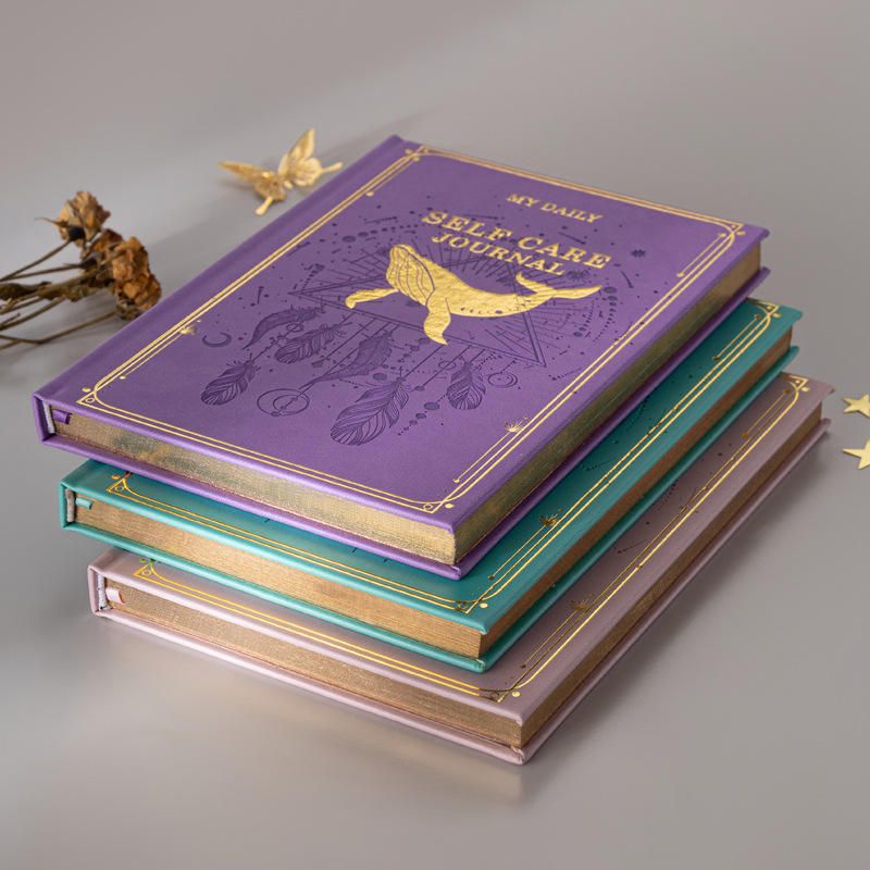 Custom Hardcover Notebook Printing with Gold Edges | Premium Corporate Journals
