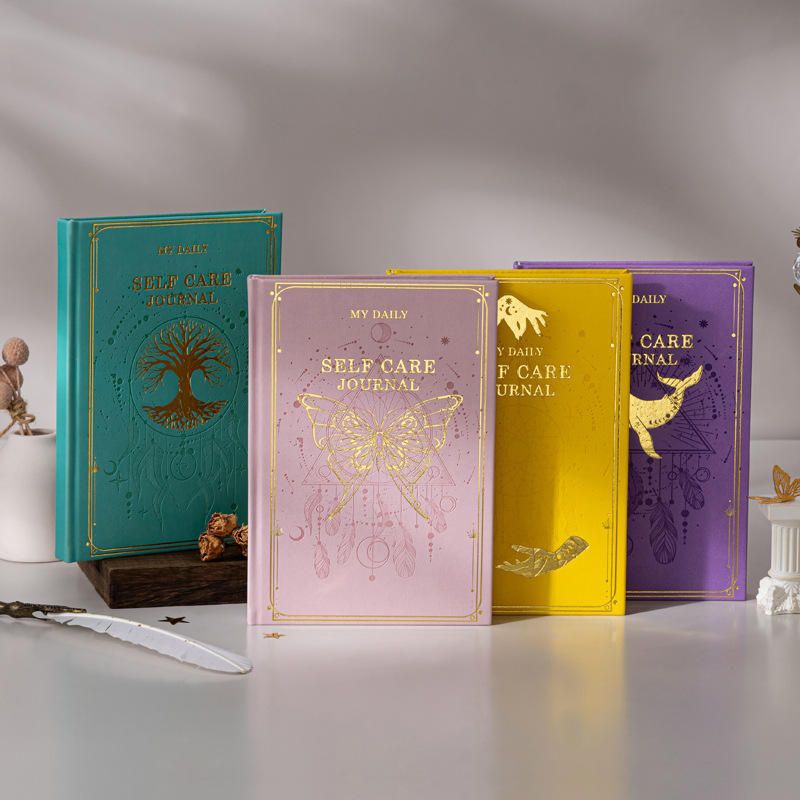 Custom Hardcover Notebook Printing with Gold Edges | Premium Corporate Journals
