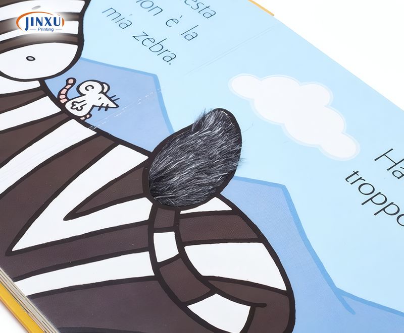Touch and feel book Printing