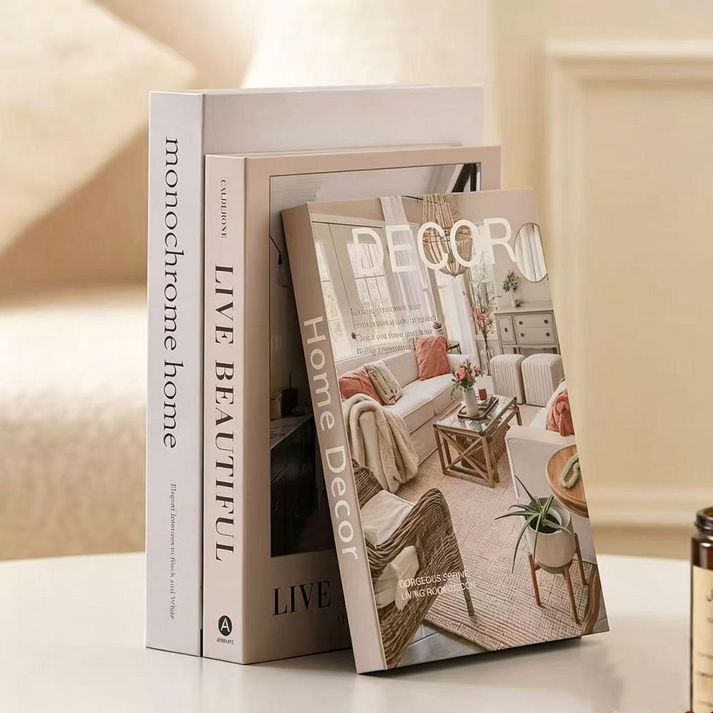 Hardcover Hollow Decorative Book