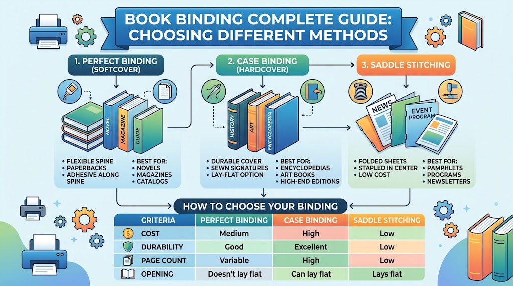 A Comprehensive Guide to Printing and Binding: How to Choose the Right Binding Method?