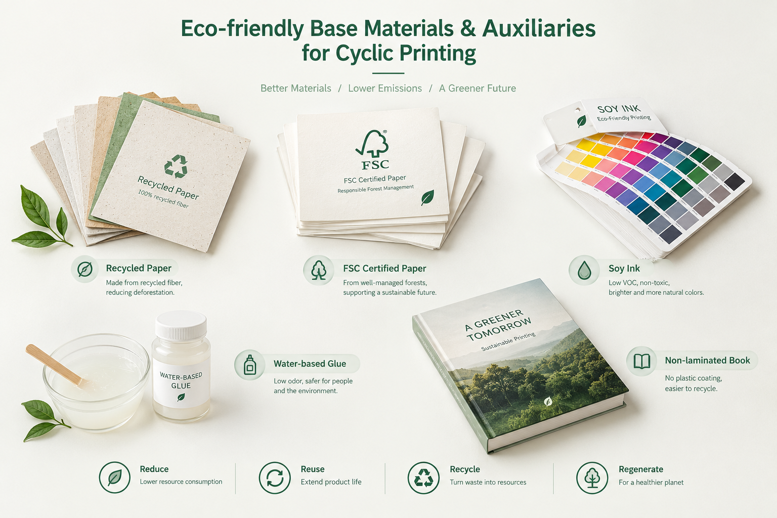 Eco-friendly Base Materials Eco-friendly Base Materials