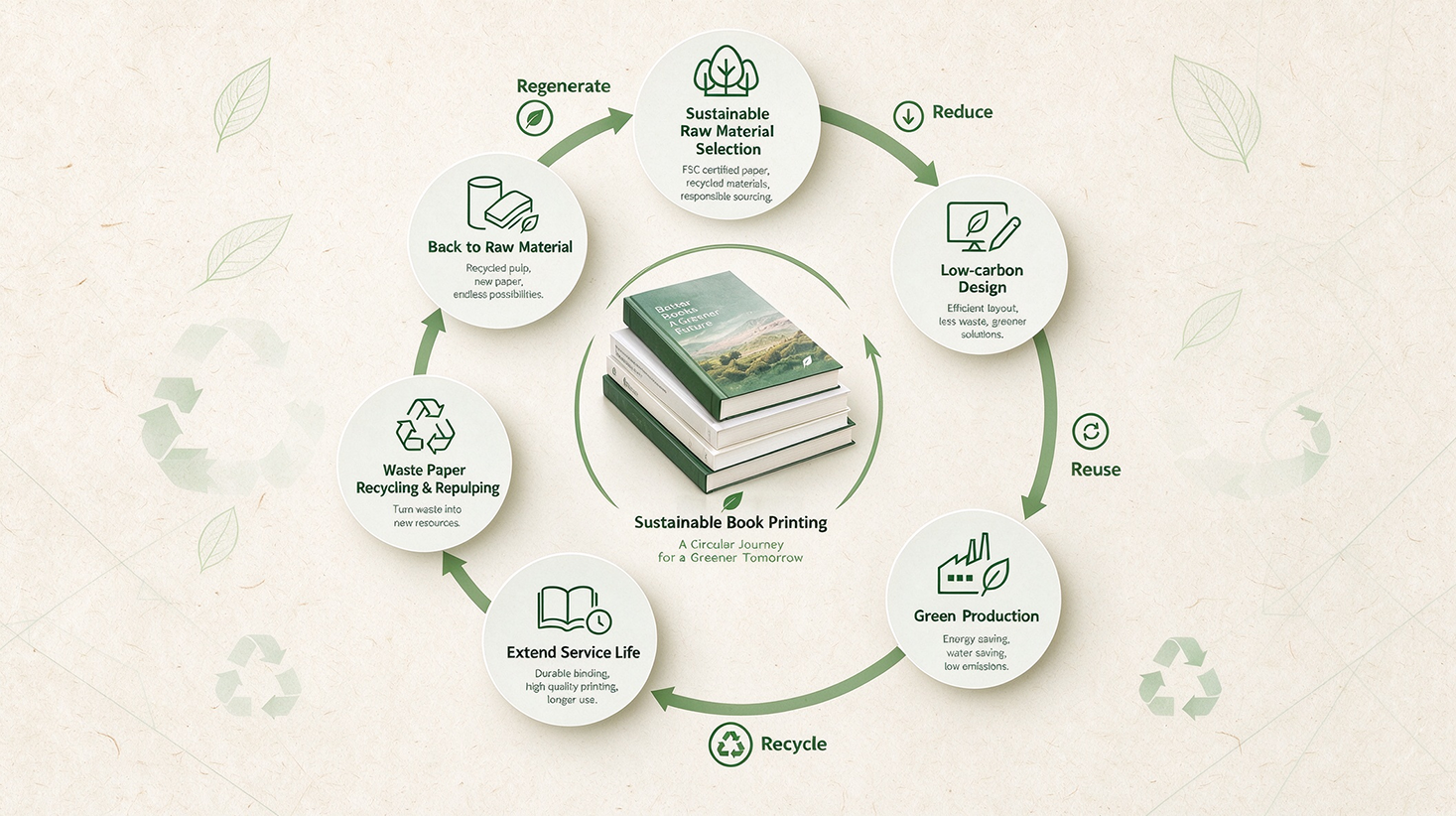 Circular Printing Philosophy: Making Custom Books a More Eco-Friendly Choice
